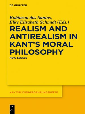 cover image of Realism and Antirealism in Kant's Moral Philosophy